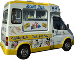 An image of an ice cream van