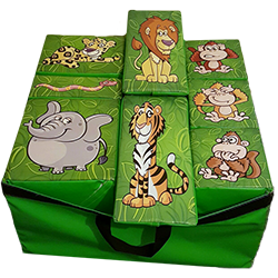 A Jungle themed Soft Play Set
